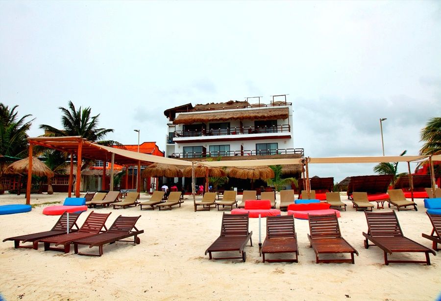 Quinto Sole Hotel Mahahual Exterior photo